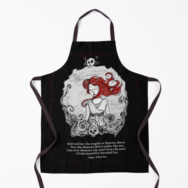 Item preview, Edgar Allan Poe-Annabel Lee-Red designed and sold by The-Poetry-Moth.