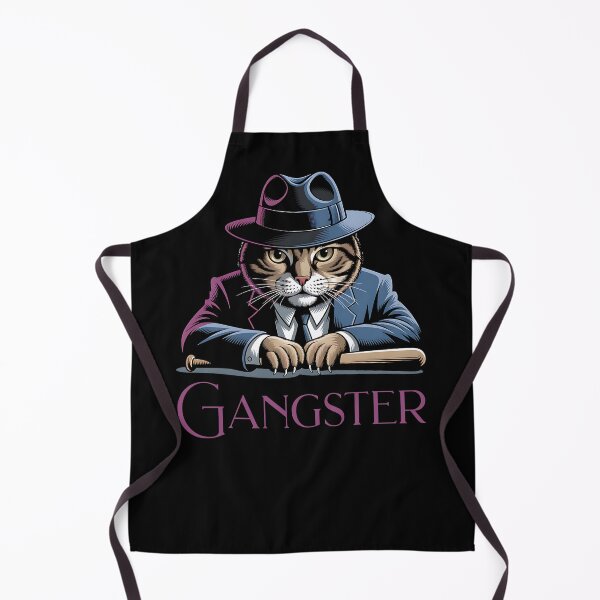 Item preview, Gangster Cat - cool cat design designed and sold by ReneMM.