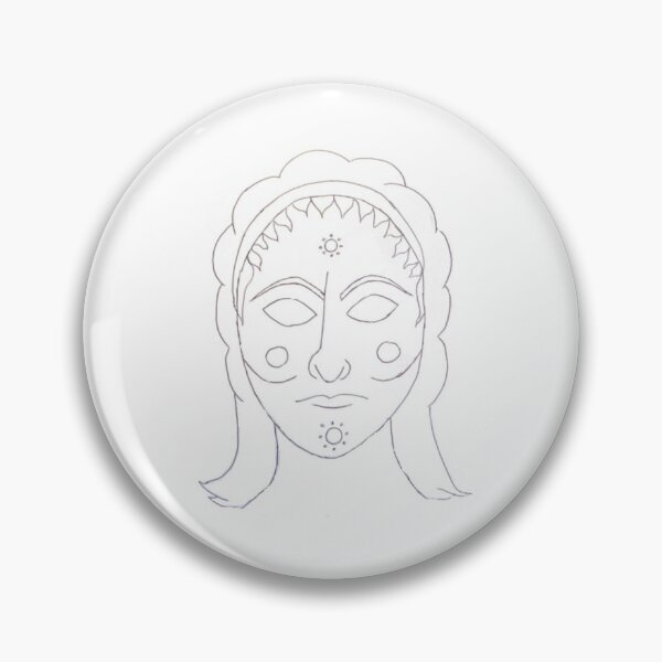 Item preview, Ancient Greek Woman Lineart designed and sold by nickiibird.