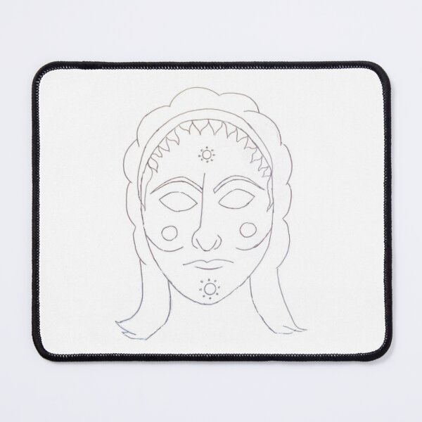 Item preview, Ancient Greek Woman Lineart designed and sold by nickiibird.