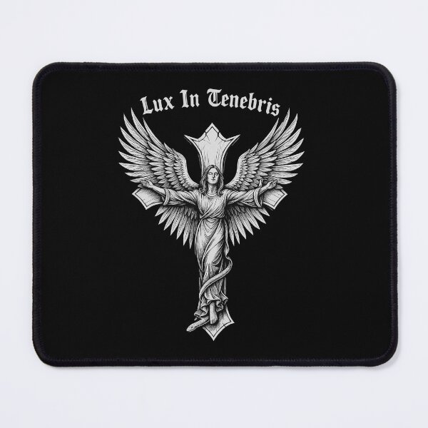 Item preview, Light in Darkness – Angel Warrior Ballet Tattoo Aesthetic designed and sold by What you are is Beautiful.