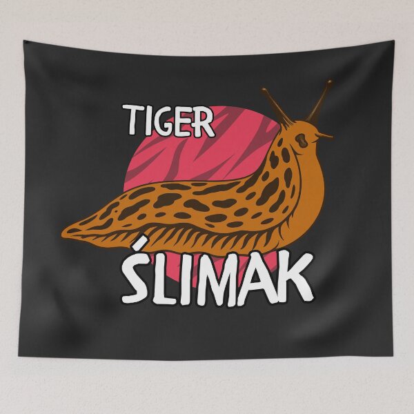 Item preview, Tiger Ślimak Funny Polish Meme Animal Hybrid | TikTok trend shirt designed and sold by pxdsgn.