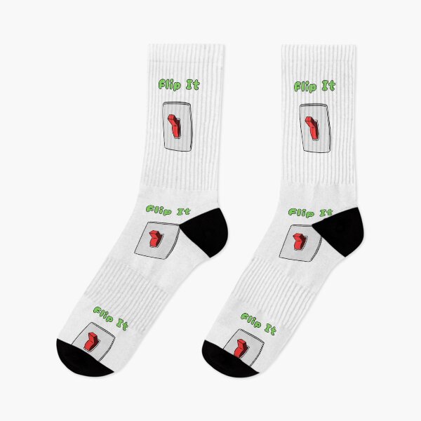 Item preview, Flip It, Red Switch, Green, Funny, Humorous, Puns, Quirky  designed and sold by AASparksDesigns.