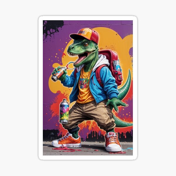 Item preview, Hip Hop Dinosaur 3 designed and sold by PEArt.