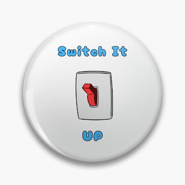 Item preview, Switch It Up, Red Switch, Funny, Humorous, Electrical, Quirky  designed and sold by AASparksDesigns.