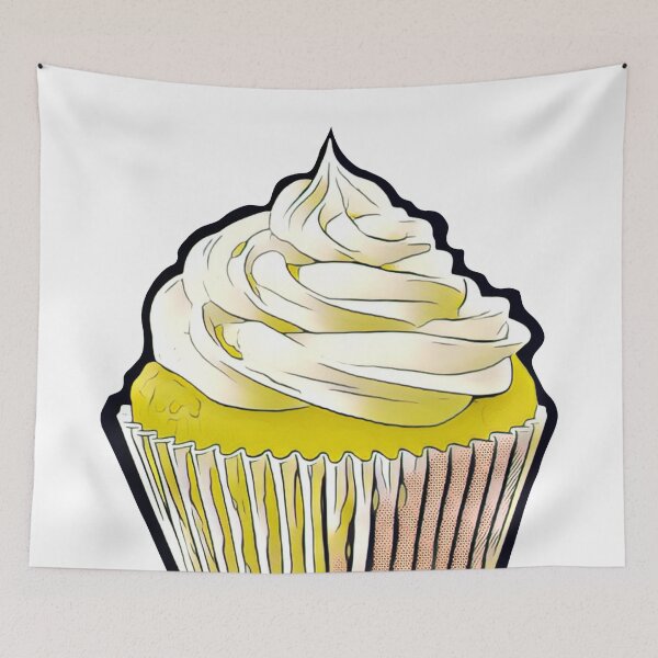 Item preview, Cartoon Style Cupcake with icing designed and sold by MoonGirlDes000.