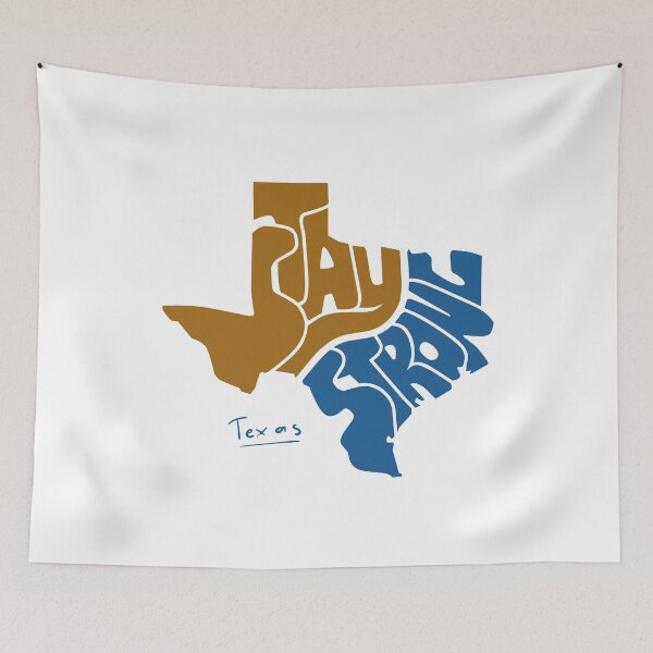 Item preview, "Stay Strong" word art design in Texas map designed and sold by Wahrurrozi.