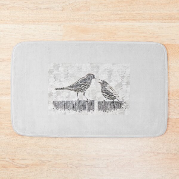 Item preview, Fledgling Begging for Food from Mom designed and sold by CarolM.