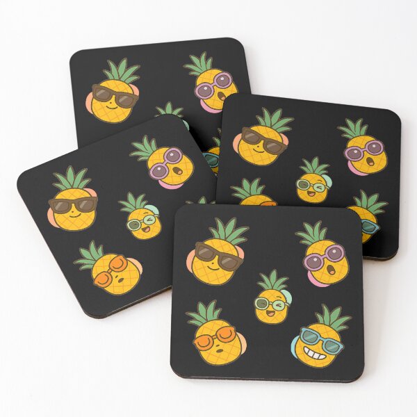 Item preview, Tropical Pineapple Party – Quirky Summer Sticker Sheet designed and sold by Neonyx2020.
