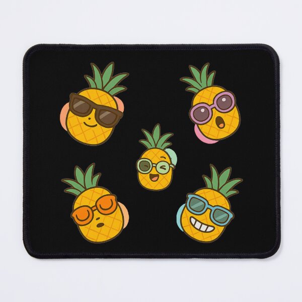 Item preview, Tropical Pineapple Party – Quirky Summer Sticker Sheet designed and sold by Neonyx2020.