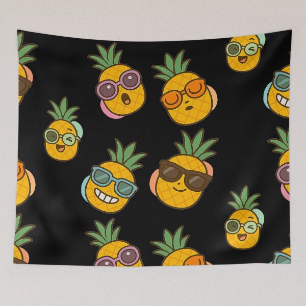 Item preview, Tropical Pineapple Party – Quirky Summer Sticker Sheet designed and sold by Neonyx2020.
