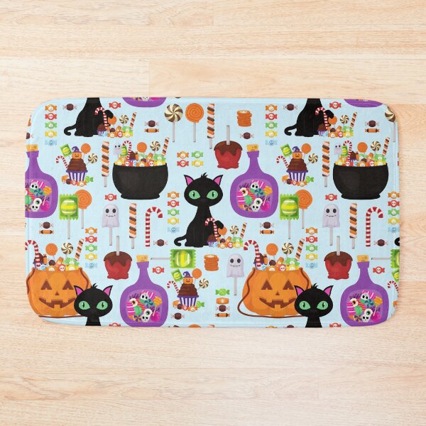 Item preview, halloween candy black cat sweets caramel apples designed and sold by Gossip Rag.