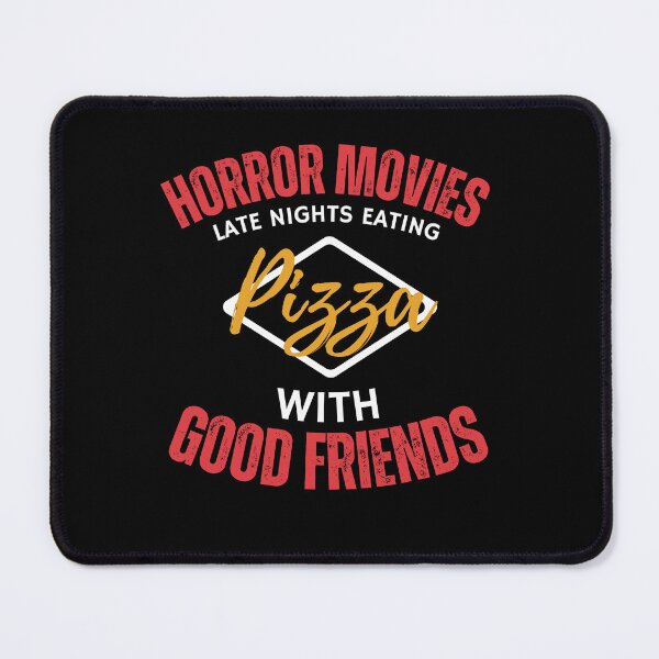 Item preview, Horror movies late night eating pizza with good friends designed and sold by BigfeetLittlepaws.