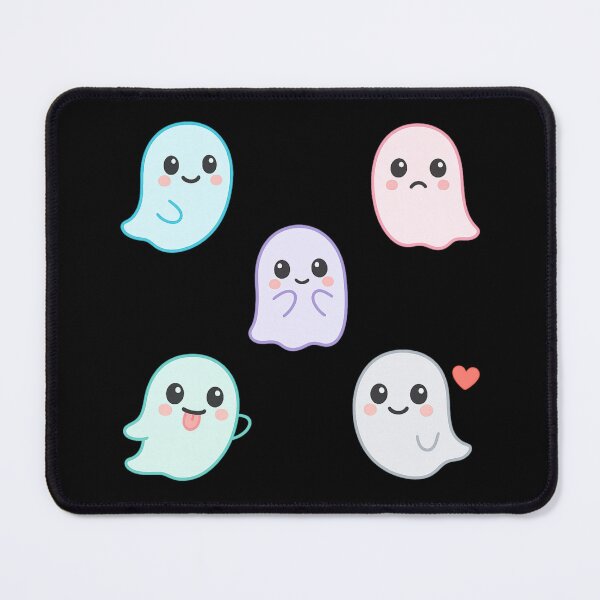 Item preview, Pastel Ghost Emotions – Cute Cartoon Sticker Sheet designed and sold by Neonyx2020.