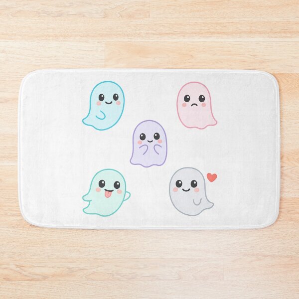 Item preview, Pastel Ghost Emotions – Cute Cartoon Sticker Sheet designed and sold by Neonyx2020.
