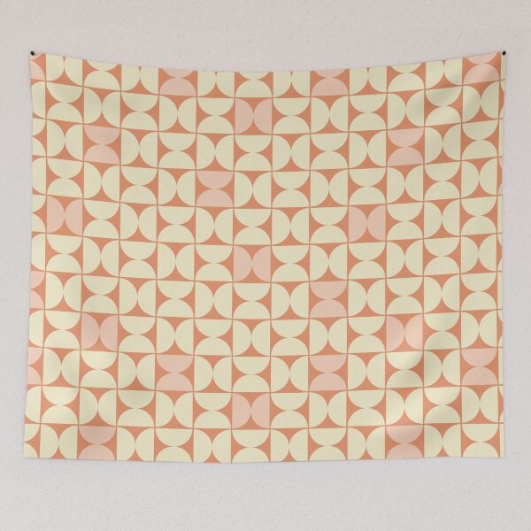 Item preview, Palm Springs Mod Mosaics In Orange, Yellow, and Peach designed and sold by Lynne Adams.
