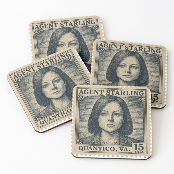 Item preview, Agent Starling Stamp designed and sold by whiskeypunch.