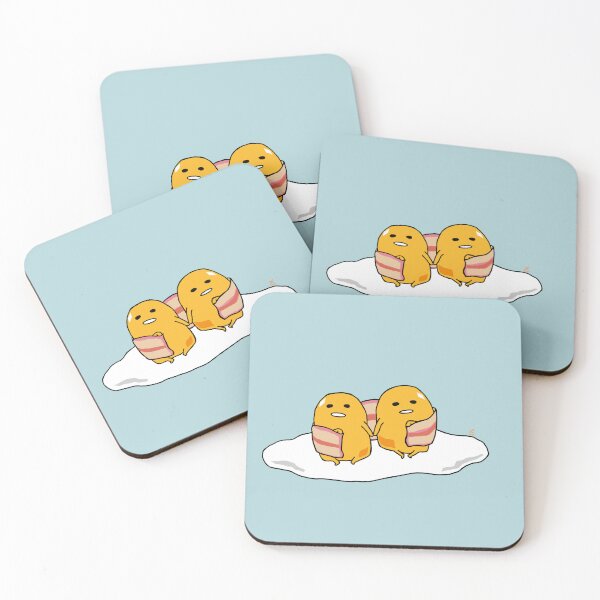 Item preview, Gudetama Best Friends (without quote) designed and sold by I'm Mrs Lala.