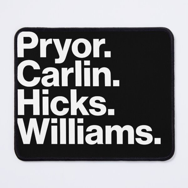 Item preview, Richard Prior. George Carlin. Bill Hicks. Robin Williams designed and sold by whiskeypunch.
