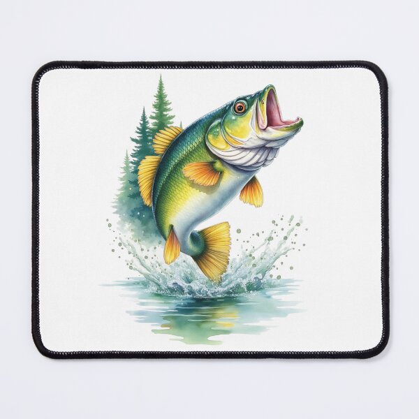 Item preview, Large Mouth Bass Fish designed and sold by TheFishingSpot.