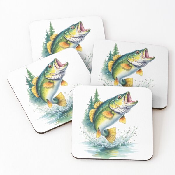 Item preview, Large Mouth Bass Fish designed and sold by TheFishingSpot.
