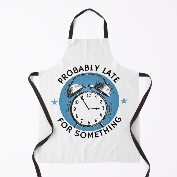 Item preview, Probably Late For Something Funny Alarm Clock Art designed and sold by MoonGirlDes000.