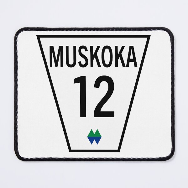 Item preview, Muskoka Road Sign designed and sold by whiskeypunch.