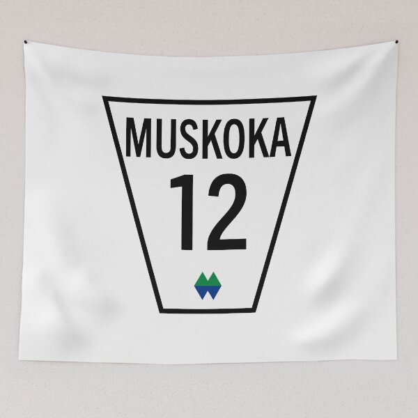 Item preview, Muskoka Road Sign designed and sold by whiskeypunch.