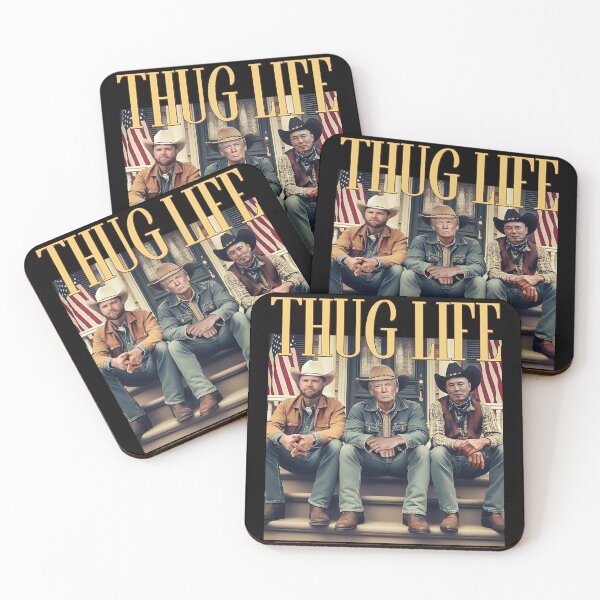 Item preview, Thug Life Trump Vance Elon Musk designed and sold by Raydinmob.