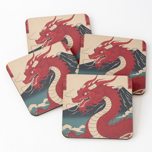 Item preview, Ryoshin - Shuten-dōji (Crimson Dragon), Ancient Ryū Collection designed and sold by Ryoshin.