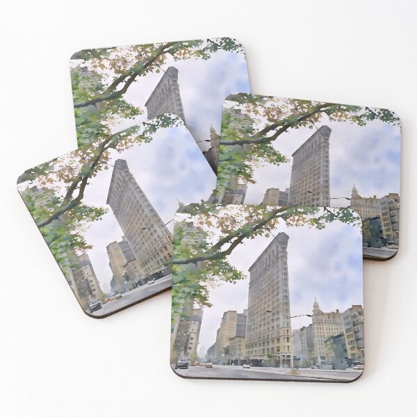 Item preview, The Flat Iron designed and sold by RCWatercolours.