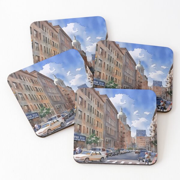 Item preview, Corner Stores designed and sold by RCWatercolours.