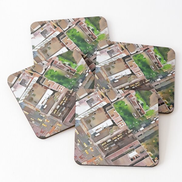Item preview, Street Grids designed and sold by RCWatercolours.