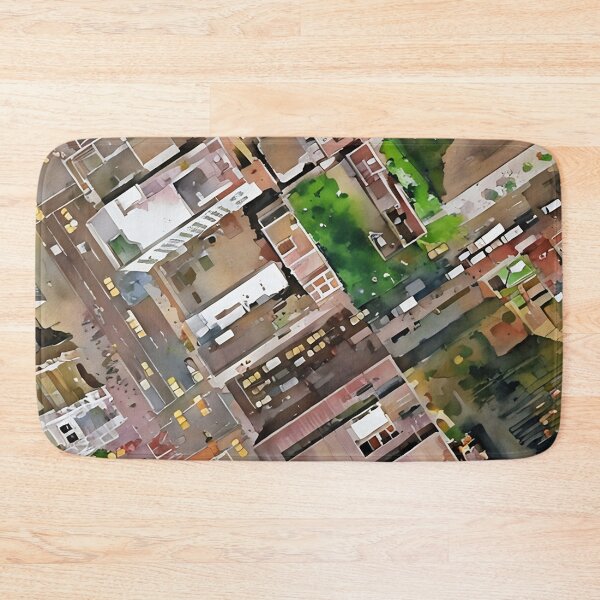 Item preview, Street Grids designed and sold by RCWatercolours.