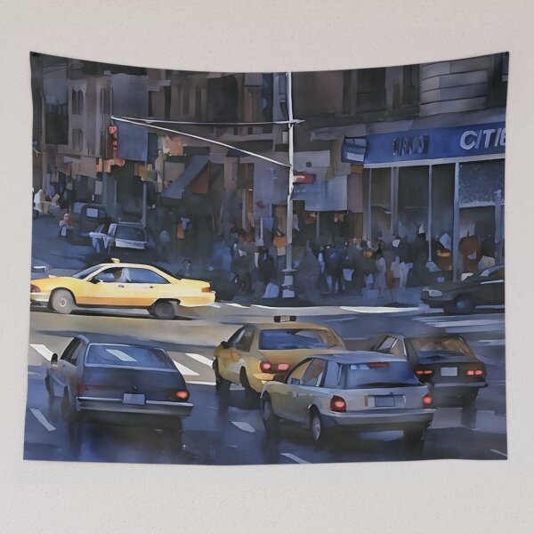 Item preview, Cutting Across Traffic designed and sold by RCWatercolours.
