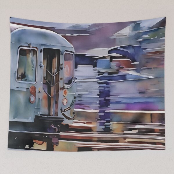Item preview, The Fast Train designed and sold by RCWatercolours.