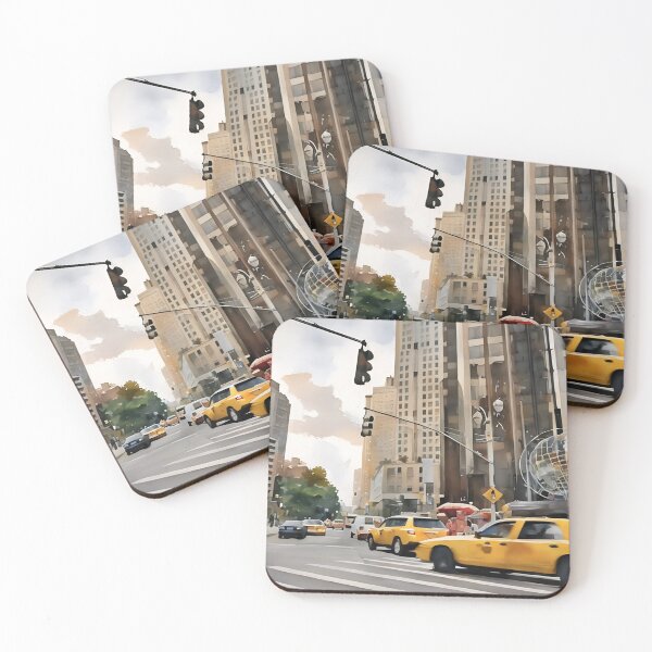 Item preview, Columbus Circle designed and sold by RCWatercolours.