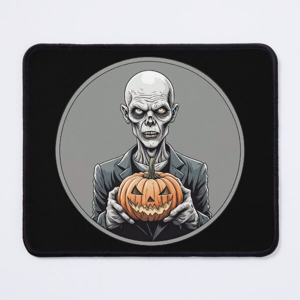 Item preview, Zombie with Pumpkin - Halloween Zombie Boy designed and sold by NightTimeJ.