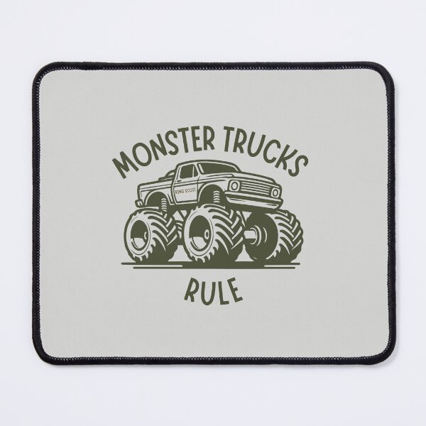 Item preview, Monster Trucks Rule designed and sold by KingScottRules.