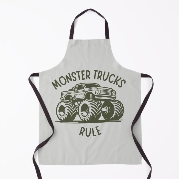 Item preview, Monster Trucks Rule designed and sold by KingScottRules.