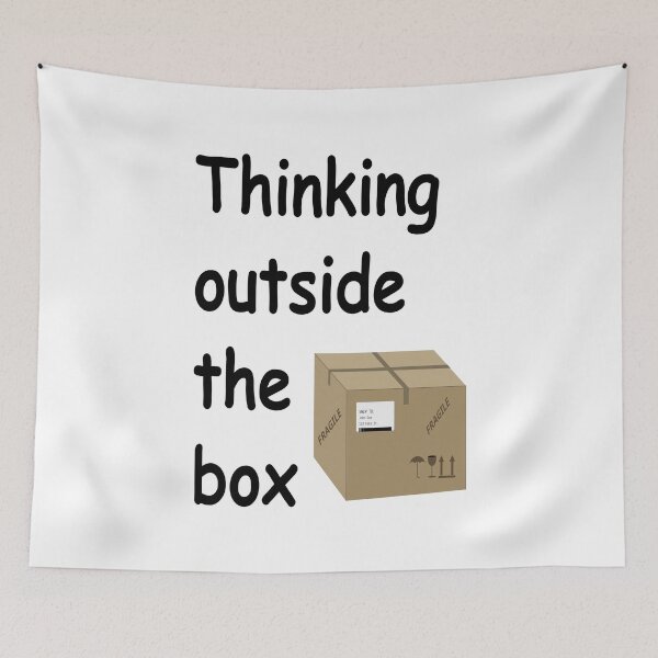 Item preview, Be creative, get out of the box! designed and sold by lauprizan.
