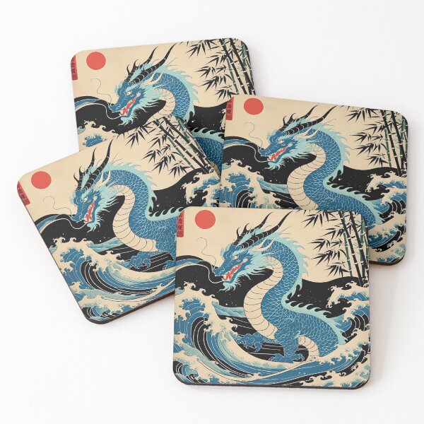 Item preview, Ryoshin - Urashima Tarō (Teal Dragon), Ancient Ryū Collection designed and sold by Ryoshin.
