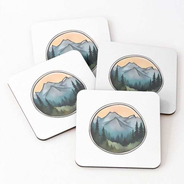 Item preview, Dawn Over Timberline designed and sold by SavvyJuanDesign.