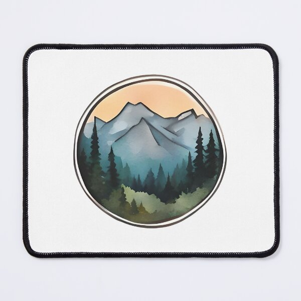 Item preview, Dawn Over Timberline designed and sold by SavvyJuanDesign.