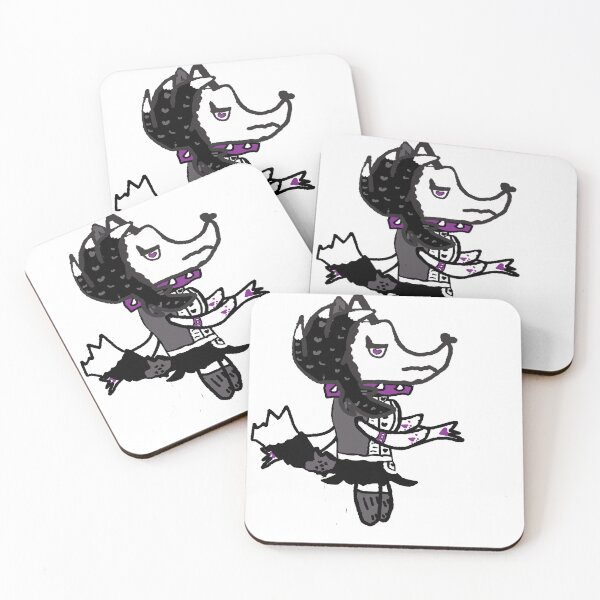 Item preview, wolf oc maid with spiked collar doodle art designed and sold by Wolfykip's Doodle Shop.