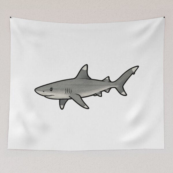 Item preview, Whitetip Reef Shark Coral Hunter Vinyl designed and sold by Vendeloc.