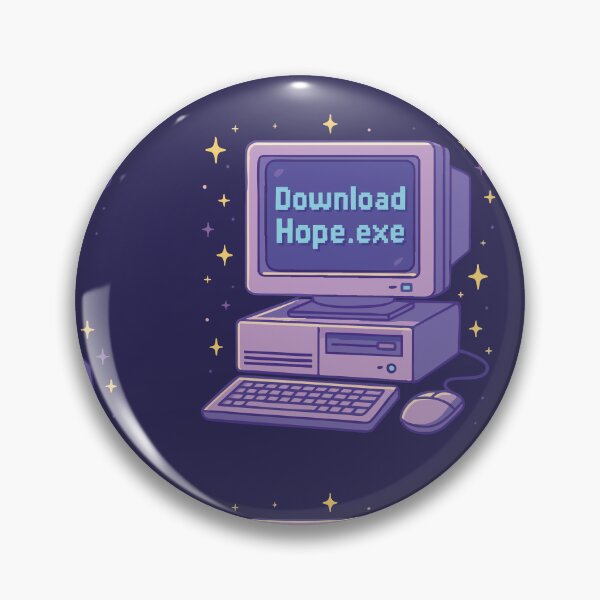 Item preview, Download Hope.exe – Retro Y2K Dream designed and sold by GigiFernan.
