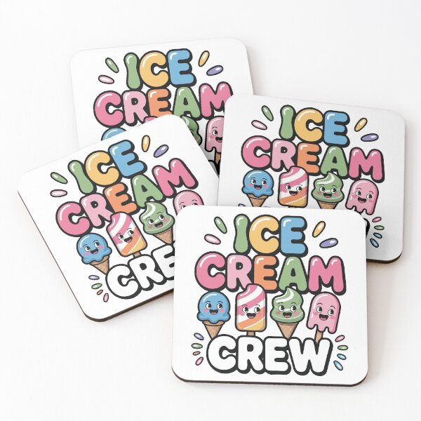Item preview, Ice Cream Crew – Cute Summer Aesthetic Design designed and sold by ahayacine.
