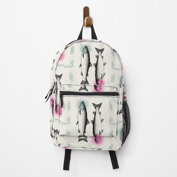 Item preview, Modern Pop Art Salmon designed and sold by Oh Tiso Loves Posters!.