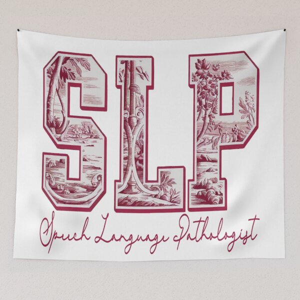 Item preview, Speech Language Pathologist Floral SLP Therapy designed and sold by KitonicTees.